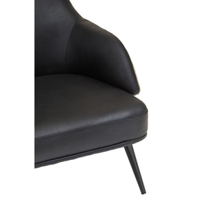 Kiev Black, Grey Arm Chair