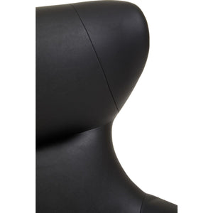 Kiev Black, Grey Arm Chair