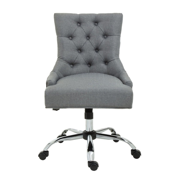 Anita Grey, Natural Fabric Home Office Chair