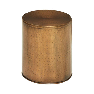 Arti Brass Finish Side Table