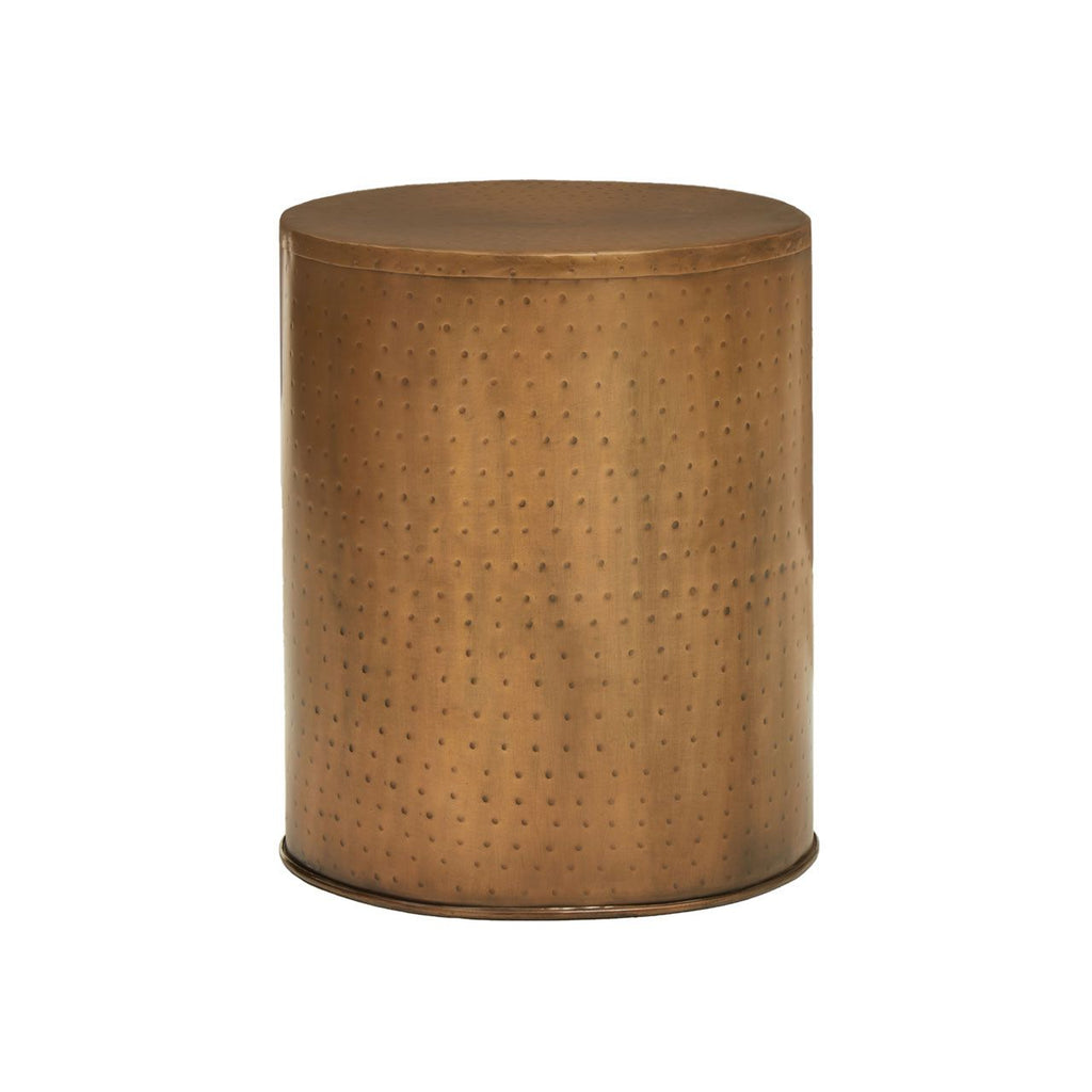 Arti Brass Finish Side Table