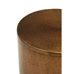 Arti Brass Finish Side Table