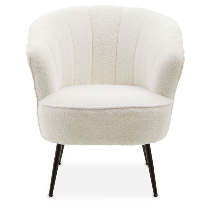 Yazmin Channel Armchair With Black Legs