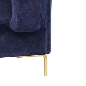 Aubyn 2-Seater Sofa - Dark Blue