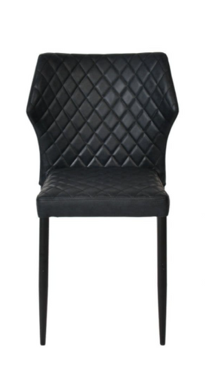 x4 EKO Dining Chair Black PU