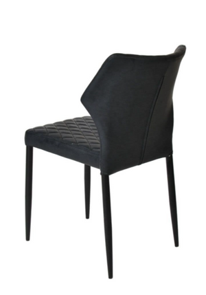 x4 EKO Dining Chair Black PU